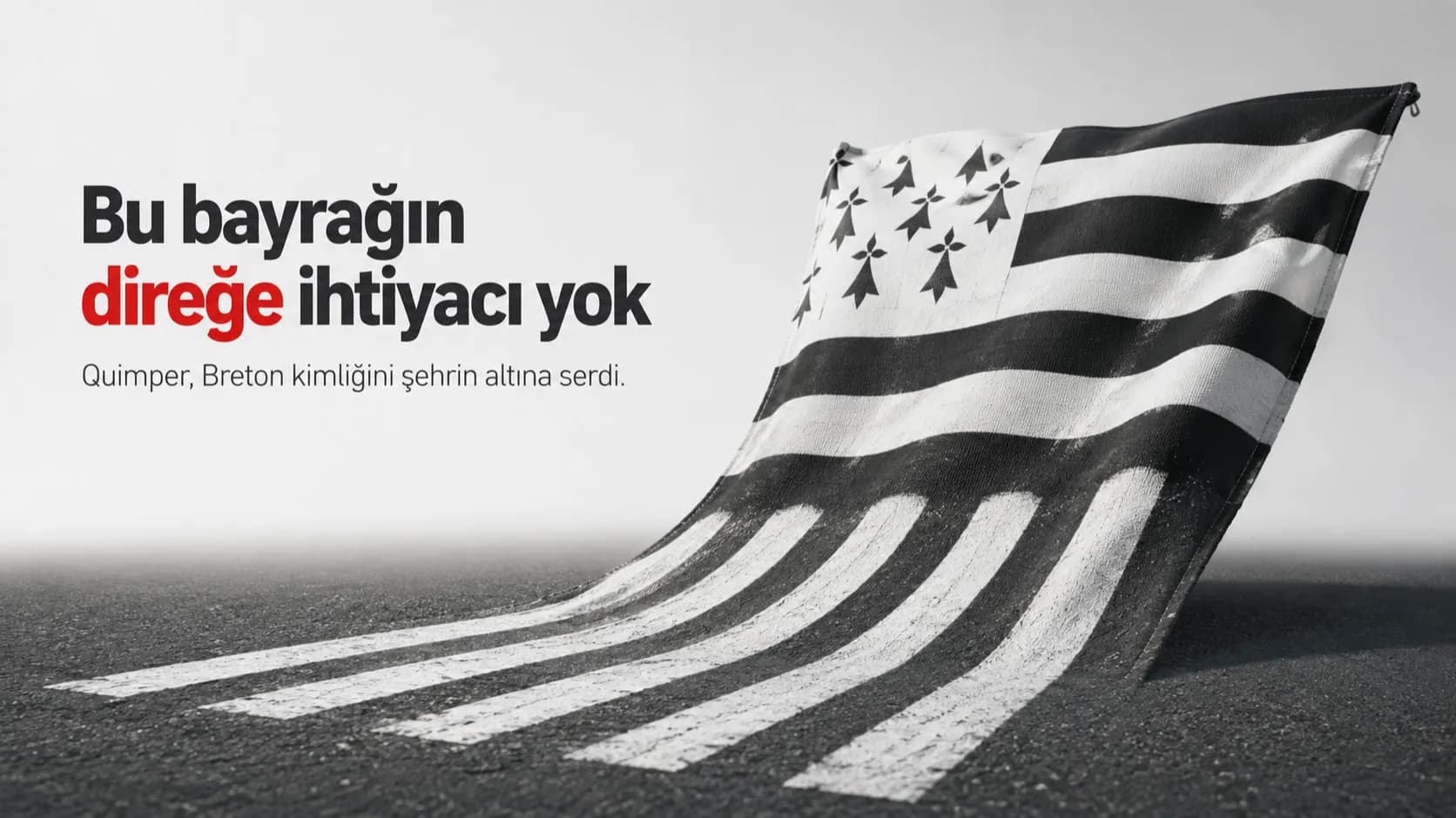 Quimper, Yaya Geçidini Bretonya Bayrağına Dönüştürdü