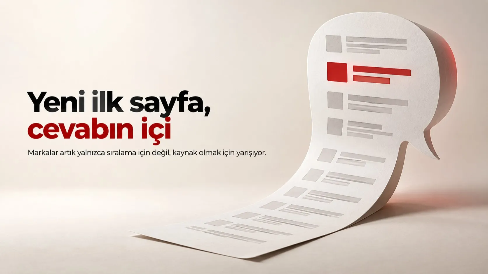 Arama Kutusundan Cevap Kutusuna: Markaların Yeni Görünürlük Savaşı