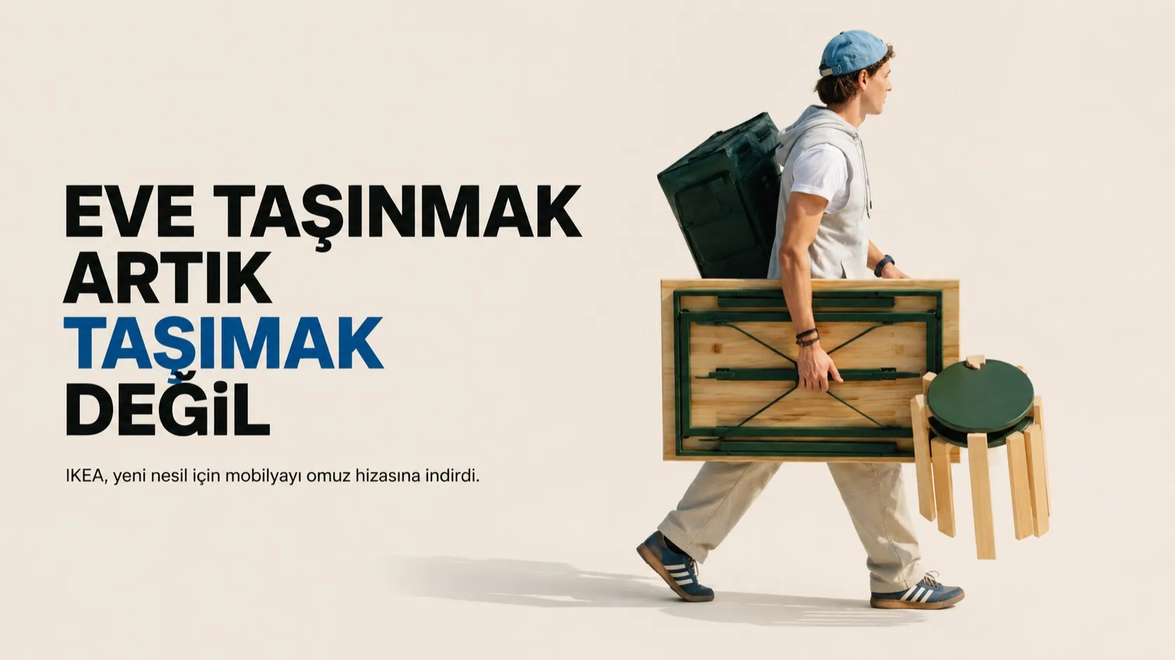 IKEA, Sık Taşınan Gençler İçin Elde Taşınabilen Mobilya Koleksiyonu Hazırladı